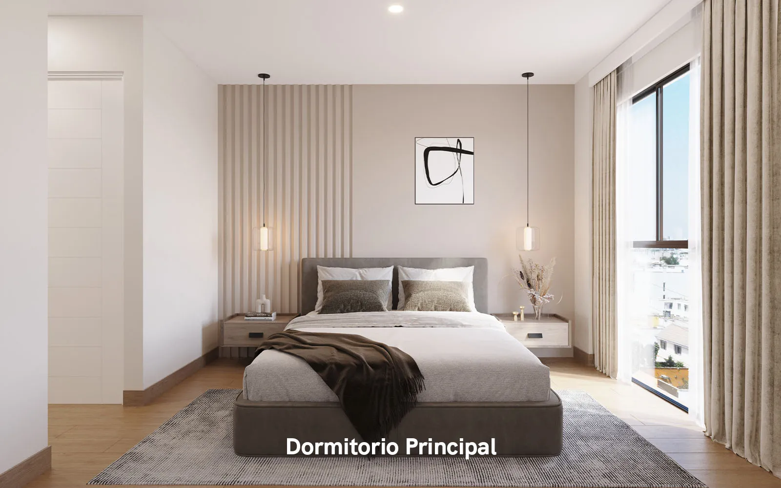 Bellagio-Dormitorio-Principal Dormitorio Principal del Edificio Bellagio - Proyecto inmobiliario en Jesús María