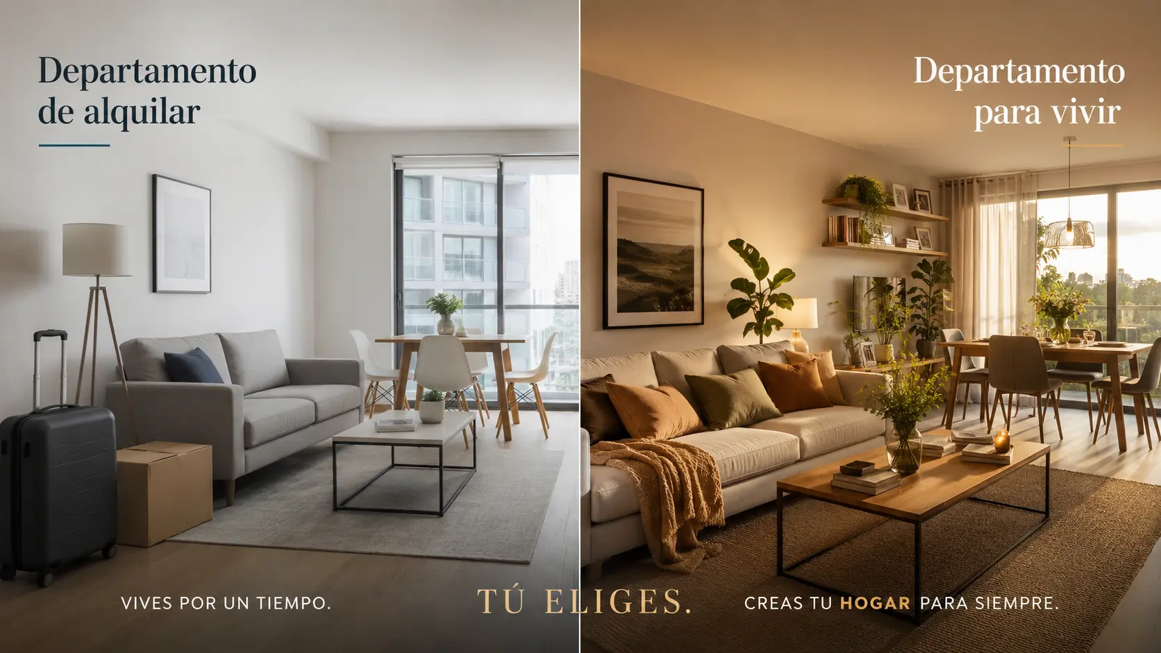 Departamento para Alquilar vs. para Vivir: Qué Debes Considerar al Comprar