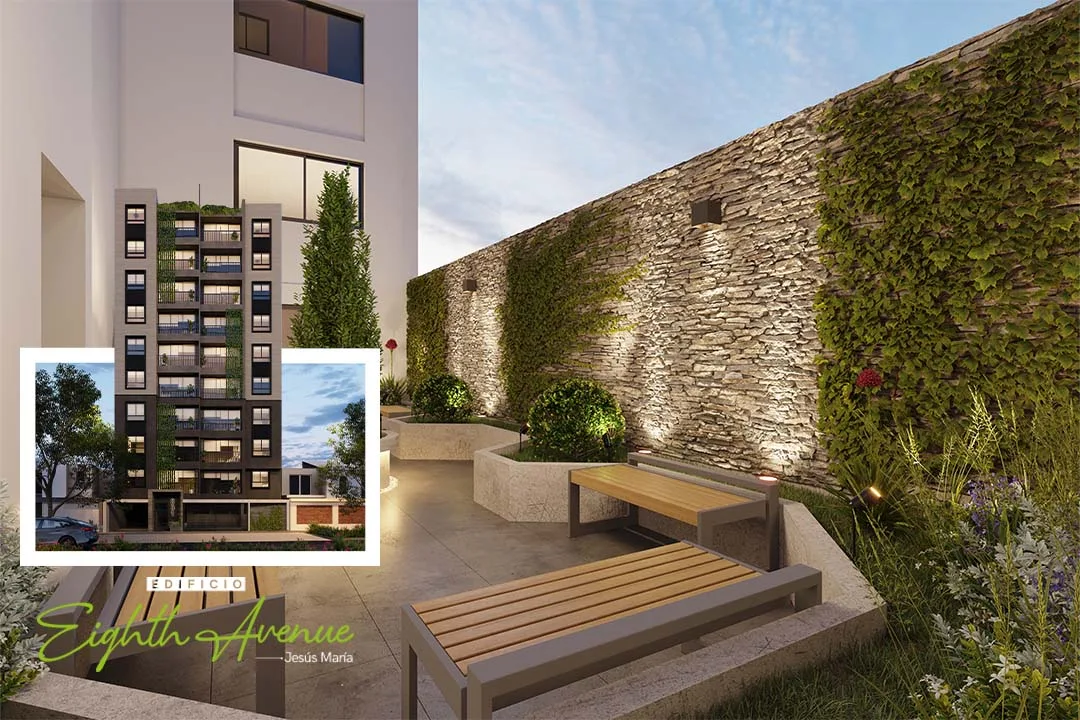 Eighth Avenue es un exclusivo Edificio ubicado en el Distrito de Jesús María