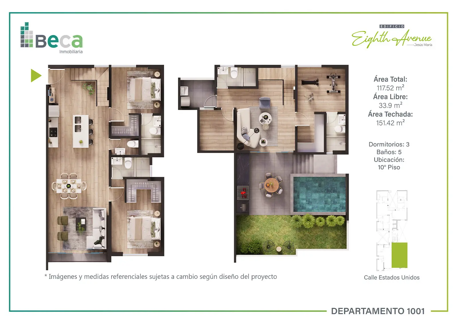 pt-1001-membretado-eighth-avenue Departamento - Tipo 8 | Edificio Eighth Avenue