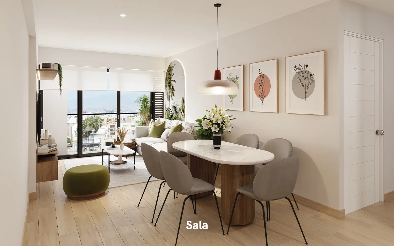 sala-landart Sala del Edificio Bellagio - Proyecto inmobiliario en Jesús María