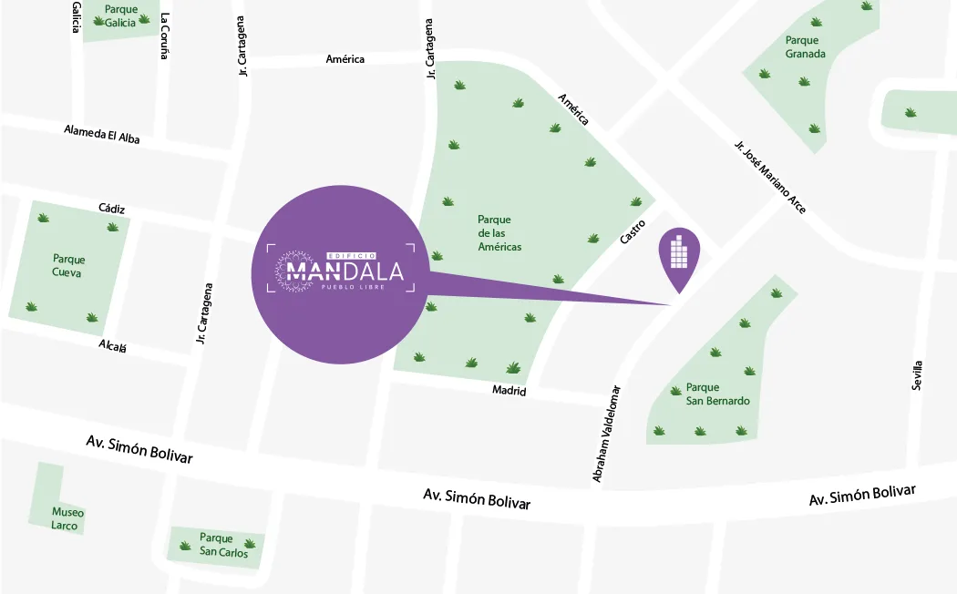 Ubicación Mandala