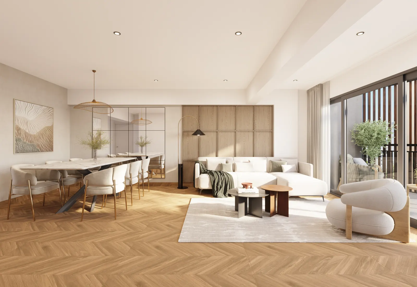 Interiores de Anora