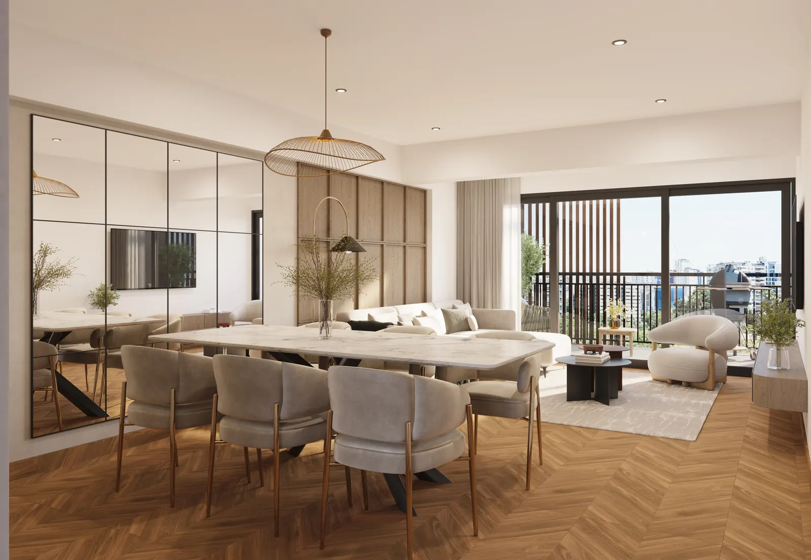 Interiores de Anora