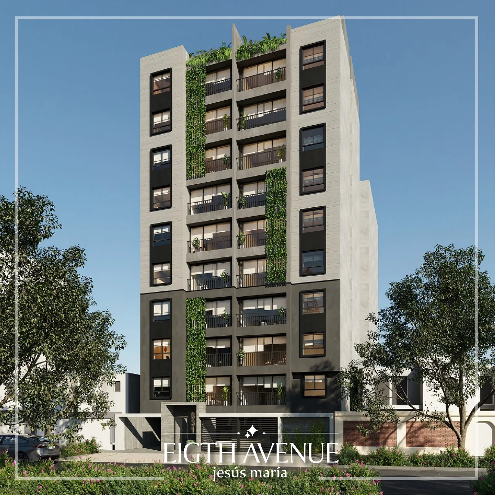 Fachada de Eighth Avenue