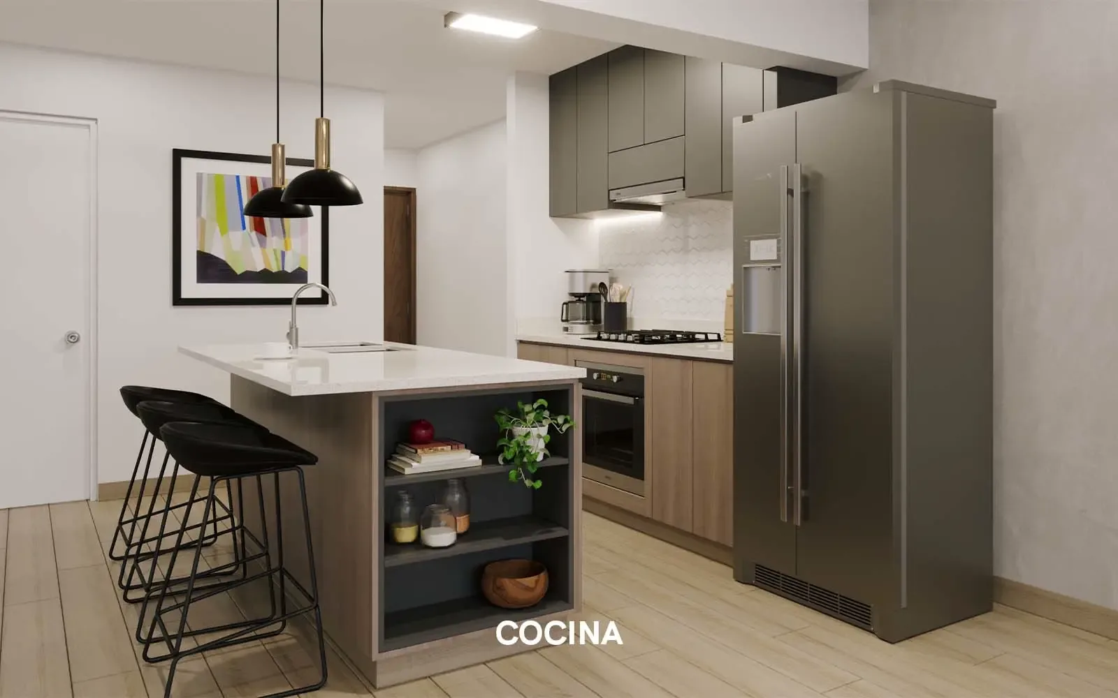 Interiores de Eighth Avenue