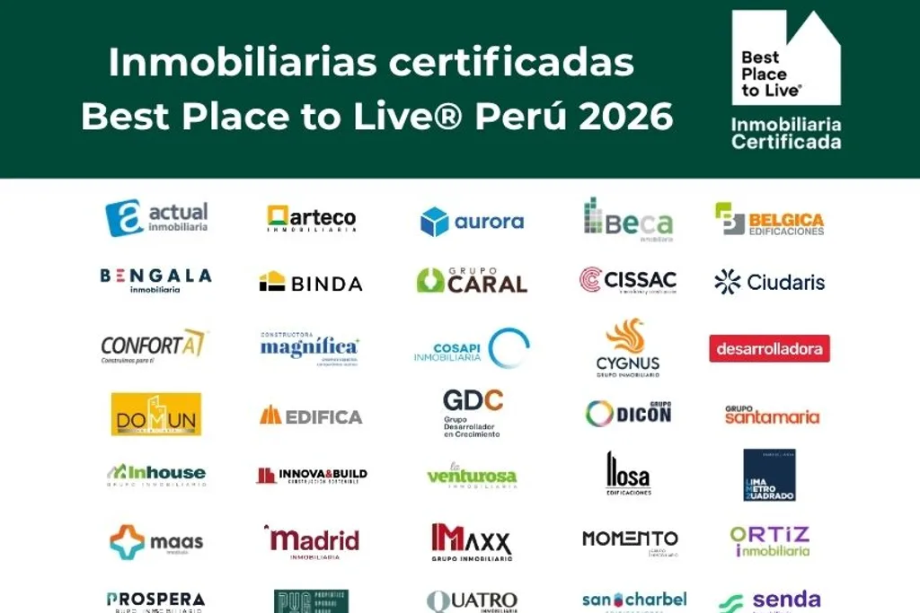 Portada del listado de inmobiliarias certificadas por Best Place to Live